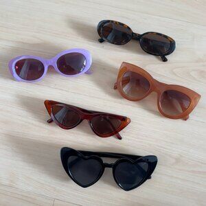 Lot of 5 Sunglasses